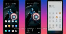 Captain America one take EMUI Theme