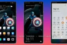 Captain America one take EMUI Theme