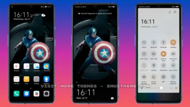 Captain America one take EMUI Theme