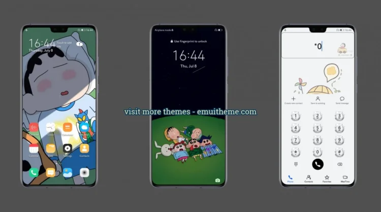 Crayon Shin-Chan v5 EMUI Theme