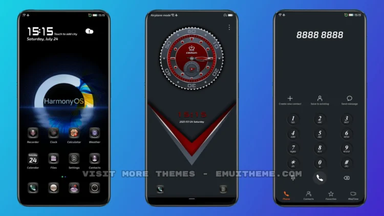 Deep Gray EMUI Theme