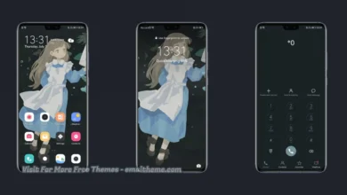 Floating light pro EMUI Theme