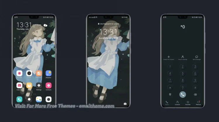 Floating light pro EMUI Theme