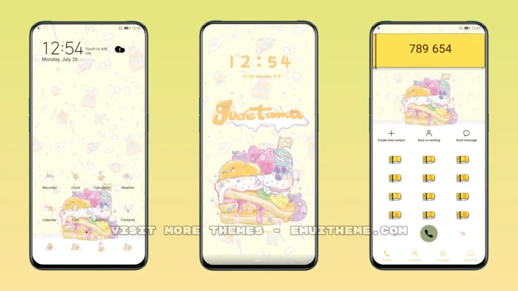 Gudetama EMUI Theme