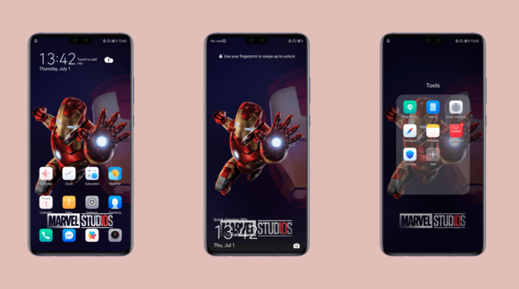 Iron Man one take EMUI Theme