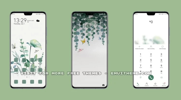 Leisure summer EMUI Theme