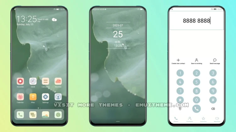 Lotus-Leaf EMUI Theme