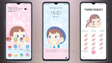 Milk Girl-Fairy EMUI Theme