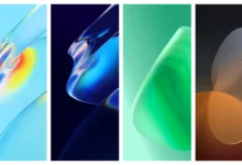 Oppo A54 and A74 5G Stock Wallpapers