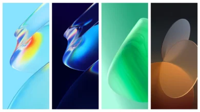 Oppo A54 and A74 5G Stock Wallpapers