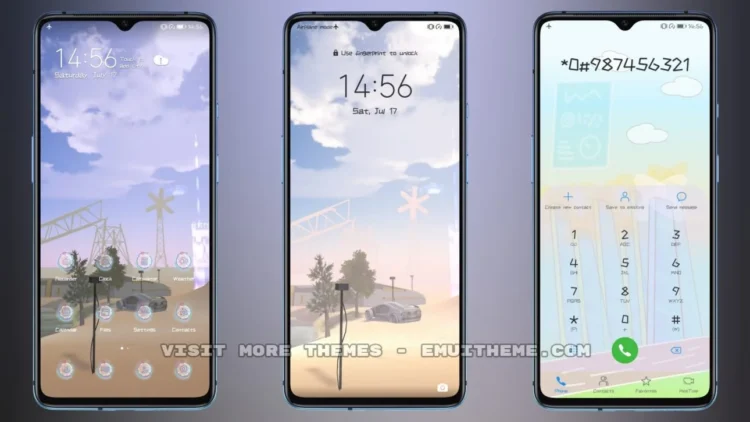 Scifi City EMUI Theme