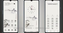 Settle on land EMUI Theme