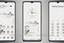 Settle on land EMUI Theme