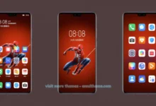 Spider man one take EMUI Theme