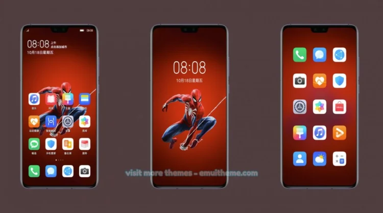 Spider man one take EMUI Theme