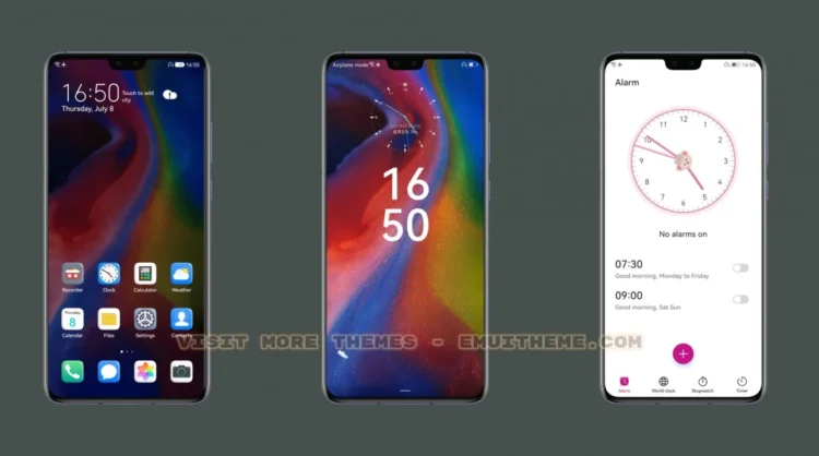 Texture Galaxy EMUI Theme
