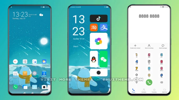 We Bear Family EMUI Theme