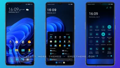 Windows 11 Dark UI EMUI Theme