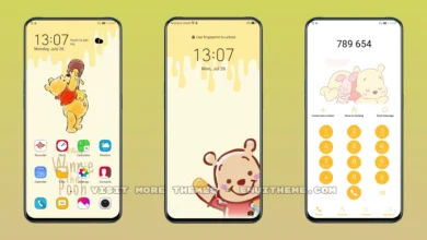 Winne The Pooh EMUI Theme