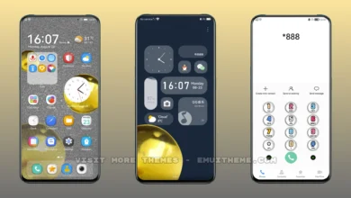 Amber EMUI Theme