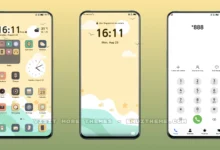 Autumn Rhyme EMUI Theme