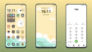 Autumn Rhyme EMUI Theme