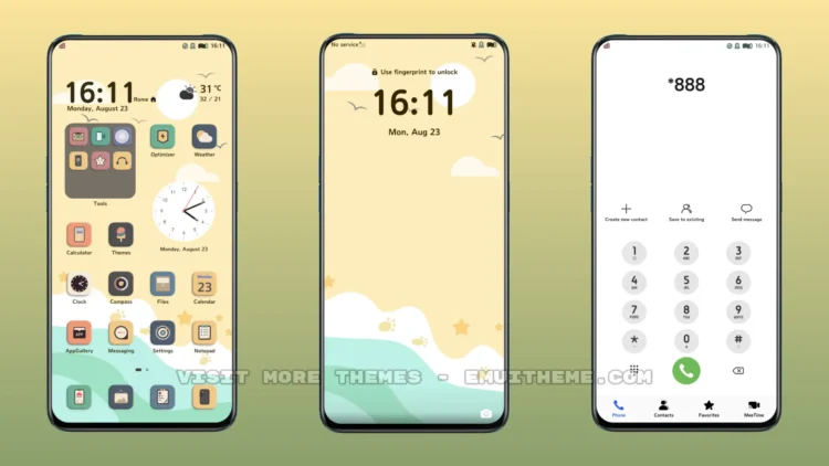 Autumn Rhyme EMUI Theme