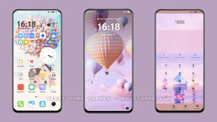 Balloons Pro EMUI Theme