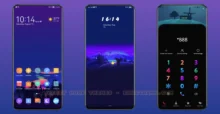 Card Design EMUI Theme