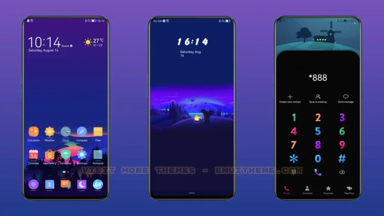 Card Design EMUI Theme
