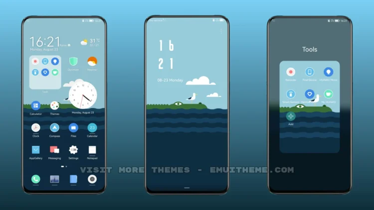 Crocodile Duck EMUI Theme
