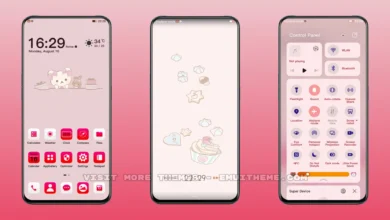 Cute Bear v4 EMUI Theme