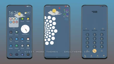 Dark Shadow EMUI Theme