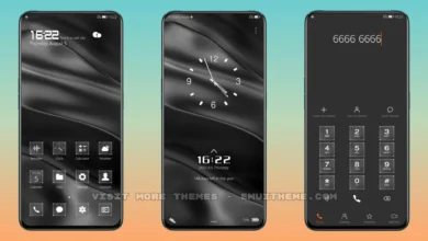 Dark Silk EMUI Theme