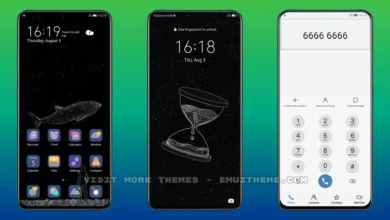 Deep Blue EMUI Theme