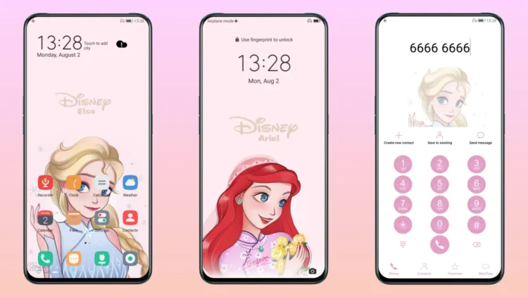 Disney Princess v2 EMUI Theme