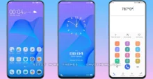 Dodge Blue Grid EMUI Theme
