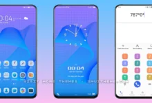 Dodge Blue Grid EMUI Theme