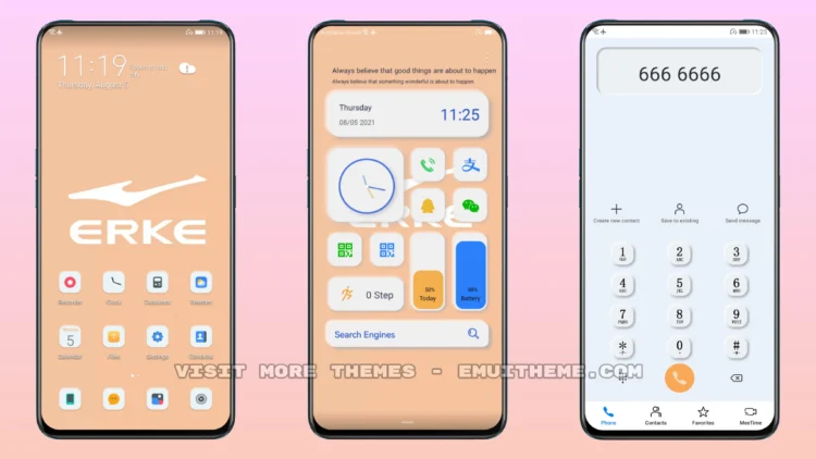 ERKE EMUI Theme