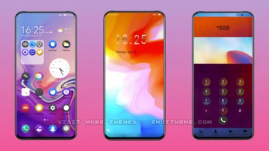 Element Round EMUI Theme