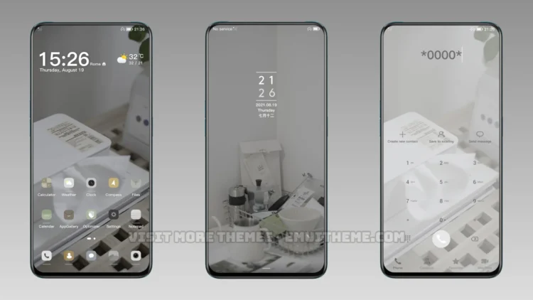 Half Day EMUI Theme
