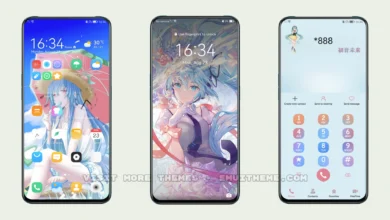 Hatsune Miku EMUI Theme