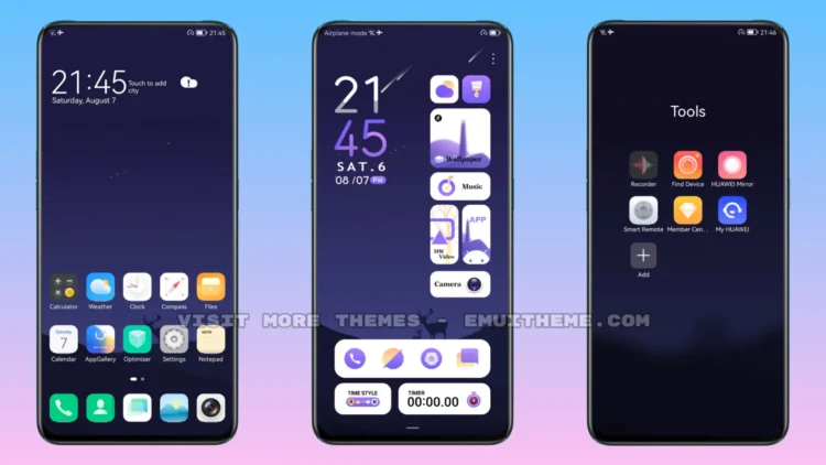 Horn of Darkness EMUI Theme