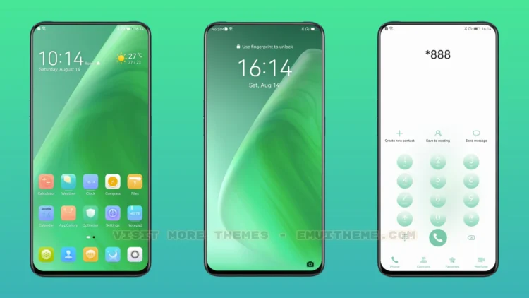Light Green EMUI Theme