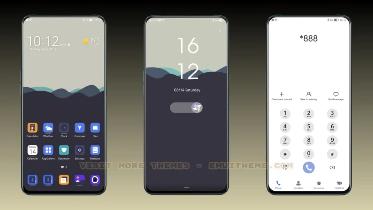 Listen to sea EMUI Theme