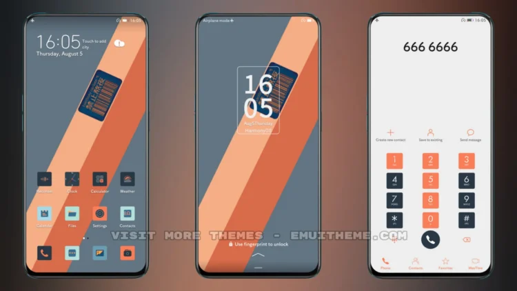 Love-Orange EMUI Theme