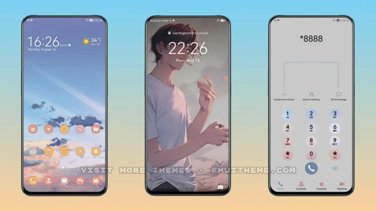 Missing Cloud EMUI Theme