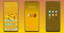Pikachu v12 EMUI Theme