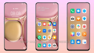 Rose Pink one take EMUI Theme