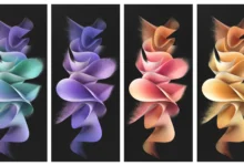 Samsung Galaxy Z Flip 3 Stock Wallpapers